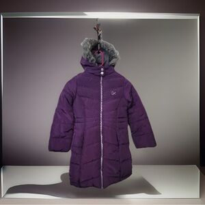 Calvin Klein Kids Deep Purple Puffer Jacket